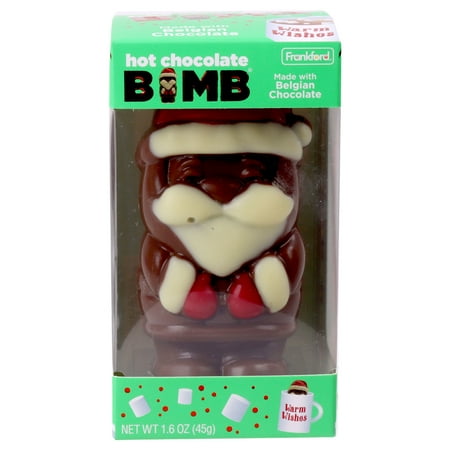 Frankford Holiday Original Hot Chocolate Bomb Santa, 1.6oz