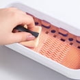 thumbnail image 6 of Makeup Brush Cleaning Pad Silicone Cleaner And Holder Portable Beauty Brush Storage Drying Stand Organizer, 6 of 7