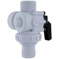 thumbnail image 4 of 6.25-Inch White HydroTools Swimming Pool and Spa Standard Right Outlet 3-Way Ball Valve - 6.25", 4 of 5