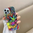 thumbnail image 2 of Colorful Art Case Compatible with iPhone 12 Pro,Unique Art Design TPU Shock-proof Full Cover, 2 of 6