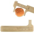 thumbnail image 2 of Calibrador Vernier de latón, nogal, herramienta de medición para pulseras, calibradores para pruebas de joyería, 8 cm, 2 of 14