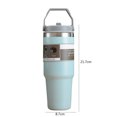 thumbnail image 3 of Copa Tirano De Hielo Taza de cerveza Ice Bully Taza de agua portátil creativa Durable para viajes (Azul 900ML), 3 of 5