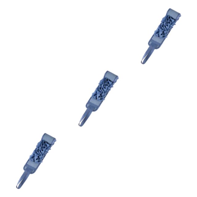 Advancent Toallas de baño de fibra suave y afelpada para frotar: tela agradable para la piel y toalla de ducha en azul Type1 NO1