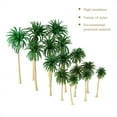 thumbnail image 2 of NUOLUX 15pcs Scenery Model Coconut Palm Trees HO N Z Scale, 2 of 4