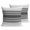 Gray, variant on Throw Pillow Covers 18x18 Inch Set of 2 Gray Striped Decorative Pillows Cushion Case Soft Square Pillowcases Grey Lines Stripes Throw Pillows for Couch Sofa Bed Chair Home Decor