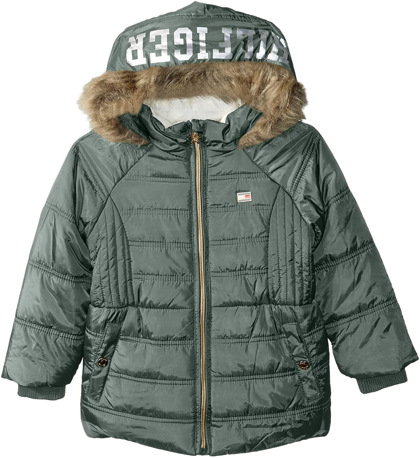 tommy hilfiger quilted puffer jacket