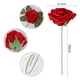 thumbnail image 2 of XmhyTop 50 rosas artificiales, rosas falsas rosas para decoración, rosas de espuma de aspecto real a granel con tallo,arreglos florales para despedida de soltera,decoración del hogar, 2 of 5