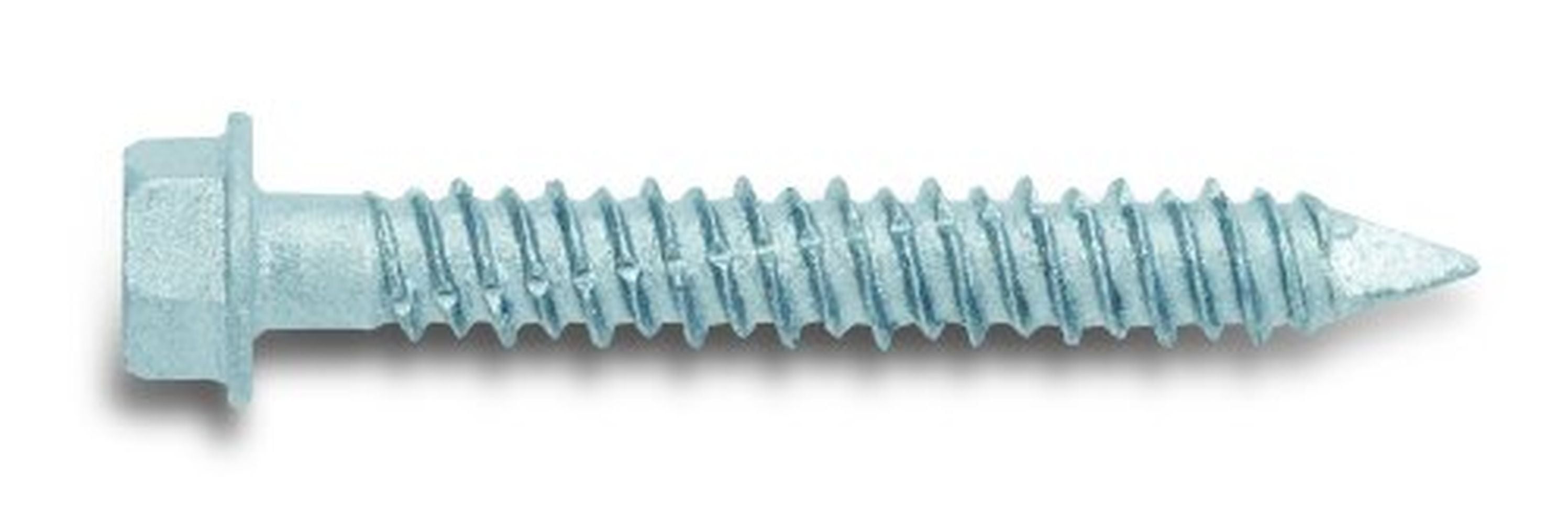 Powers 04180 3/16"x11/4" Tapper Hex Head 410 Stainless Screw Anchor, 100/Box