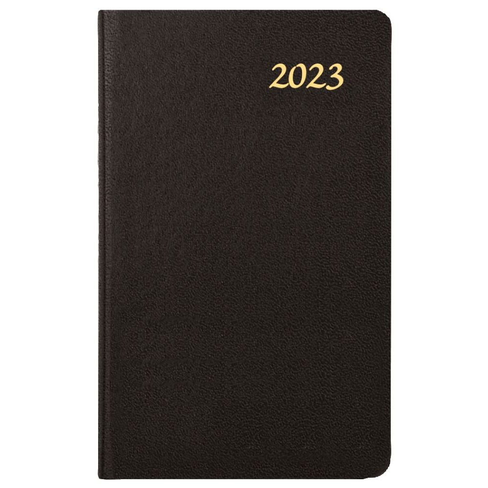 Skivertex Pocket 2023 Mini Weekly Planner (Black)