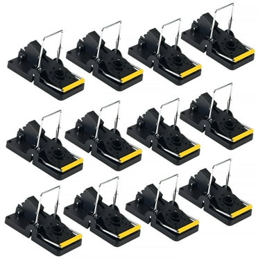 12 Packs Mouse Traps, Quick Effectively 2024 Edition Mouse Trap for Home, Safe for Outdoor Family