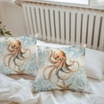 thumbnail image 4 of Outdoor Waterproof Pillow Covers Retro Marine Starfish Nautical Decorative Throw Pillow Protectors for Patio Sofa Garden Couch,20x20in 2 Pack, 4 of 9