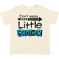 thumbnail image 3 of Inktastic Don't Mess with My Little Brother Boys or Girls Toddler T-Shirt, 3 of 5