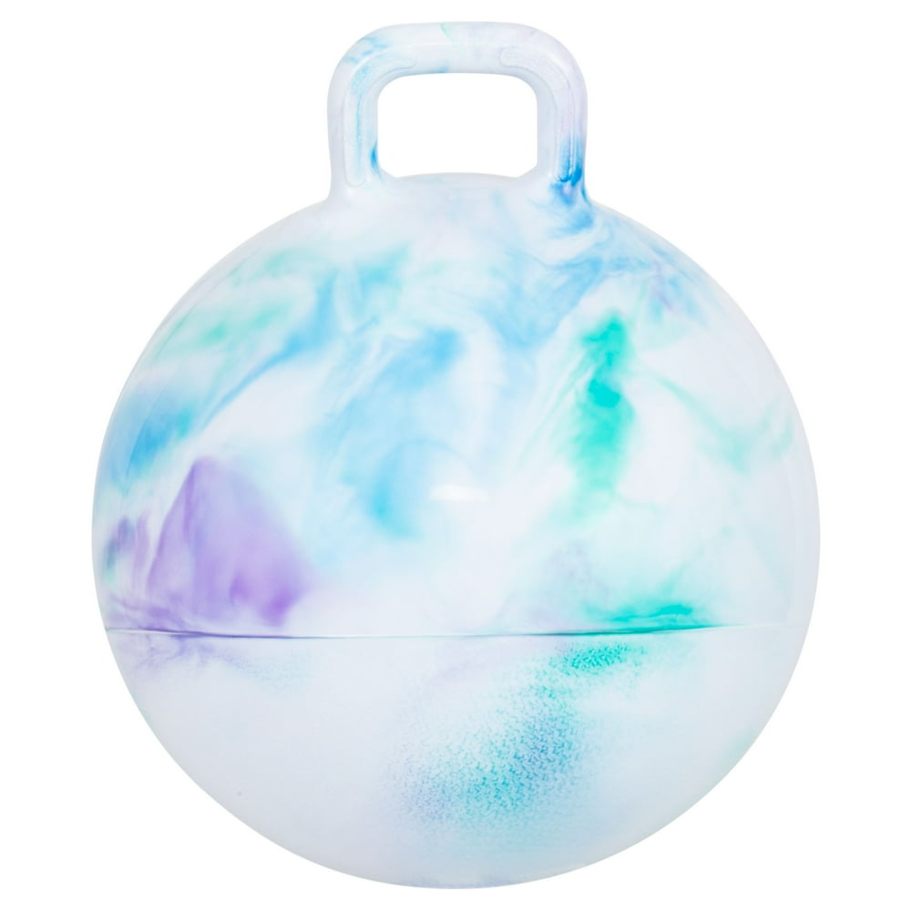 Hedstrom 15 inch Hopper Ball, Marble Blue