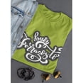 thumbnail image 3 of Buon Ferragosto Curvy Text T-Shirt Women -Image by Shutterstock, Female x-Large, 3 of 4