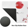 thumbnail image 3 of Sakura Cherry Blossom Large Mouse Pad 35.4×15.74 Inch with Stitched Edges Extended Waterproof Desk Pads Non Slip Rubber Base Keyboard Mat Computer Gaming Mousepad for Work Office Game, 3 of 6