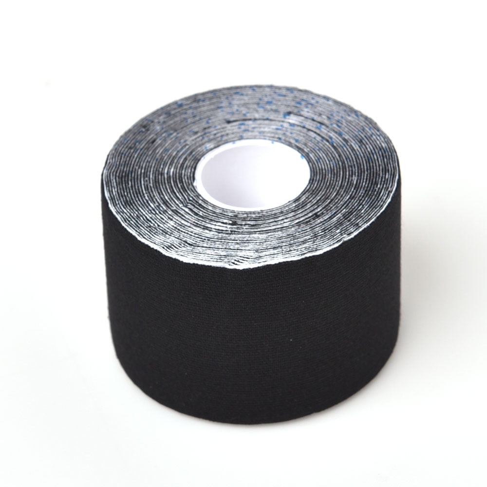 5m x 5cm Kinesiology Sports Muscles Care Elastic Physio Therapeutic Tape, Black