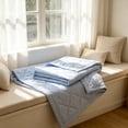 thumbnail image 3 of Bomd Cooling Blanket for Hot Sleepers Twin Size, Cooling Comfort Throw, Cold Blankets for Night Sweats Sleeping, Ultra-Cool Lightweight Breathable Summer Blanket for Bed,60" x 80"Sky Blue, 3 of 6