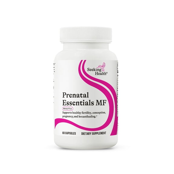Seeking Health Prenatal Essentials, Methyl-Free, 60 Vegetarian Capsules