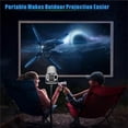 thumbnail image 3 of Android 11.0 2.4G / 5G WiFi 6 Bluetooth 5.0 1280*720P Projector Home Theater Projector, 3 of 5
