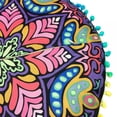 thumbnail image 5 of Magazine Round Indian Mandala Floor Round Bohemian Pillows Case Color Pillow Cover Textile Pillow Slip 9 Colors, 5 of 8
