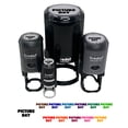 thumbnail image 1 of Picture Day Bold Text School Self-Inking Rubber Stamp Ink Stamper - Green Ink - Mini 1/2 Inch, 1 of 7