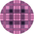 thumbnail image 1 of Ahgly Company Machine Washable Indoor Square Transitional Violet Purple Area Rugs, 3' Square, 1 of 7