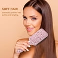 thumbnail image 4 of Pink Hello Kitty Bow Air Cushion Massage Brush Combs All Hair Types with Ease for Thick Curly Wet and Dry Hair Web Detangler Hairbrush Glide Through Tangles, 4 of 5
