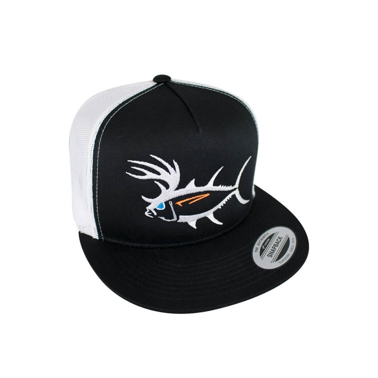 Buck-Eye 3-D Unisex Snapback Trucker Hat (Available In Evening Glow  Thread) 