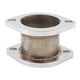 thumbnail image 1 of Tubo de escape silenciador Catback de 3 pulgadas con brida de perno de acero inoxidable Tubo de escape silenciador para diámetro interior de 3 pulgadas con brida de 2 pernos, 1 of 14