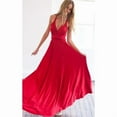 thumbnail image 4 of Sexy Women Multiway Wrap Convertible Boho Maxi Club Red Dress Bandage Long Dress Party Bridesmaids Infinity Robe Longue Femme, 4 of 9