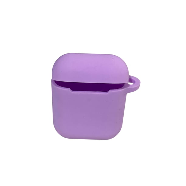 Funda protectora de carga Injueey para auriculares de silicona Violeta