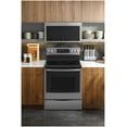 thumbnail image 3 of Ge Profile Pb900 30" Wide 6.2 Cu. Ft. Free Standing Fingerprint Resistant Electric Range -, 3 of 7