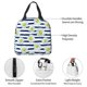 thumbnail image 4 of Disketp Daisy Striped Nautical Bolsa Térmica para Almuerzo para Hombre y Mujer, Ideal para Trabajo, Senderismo y Picnic, 4 of 8