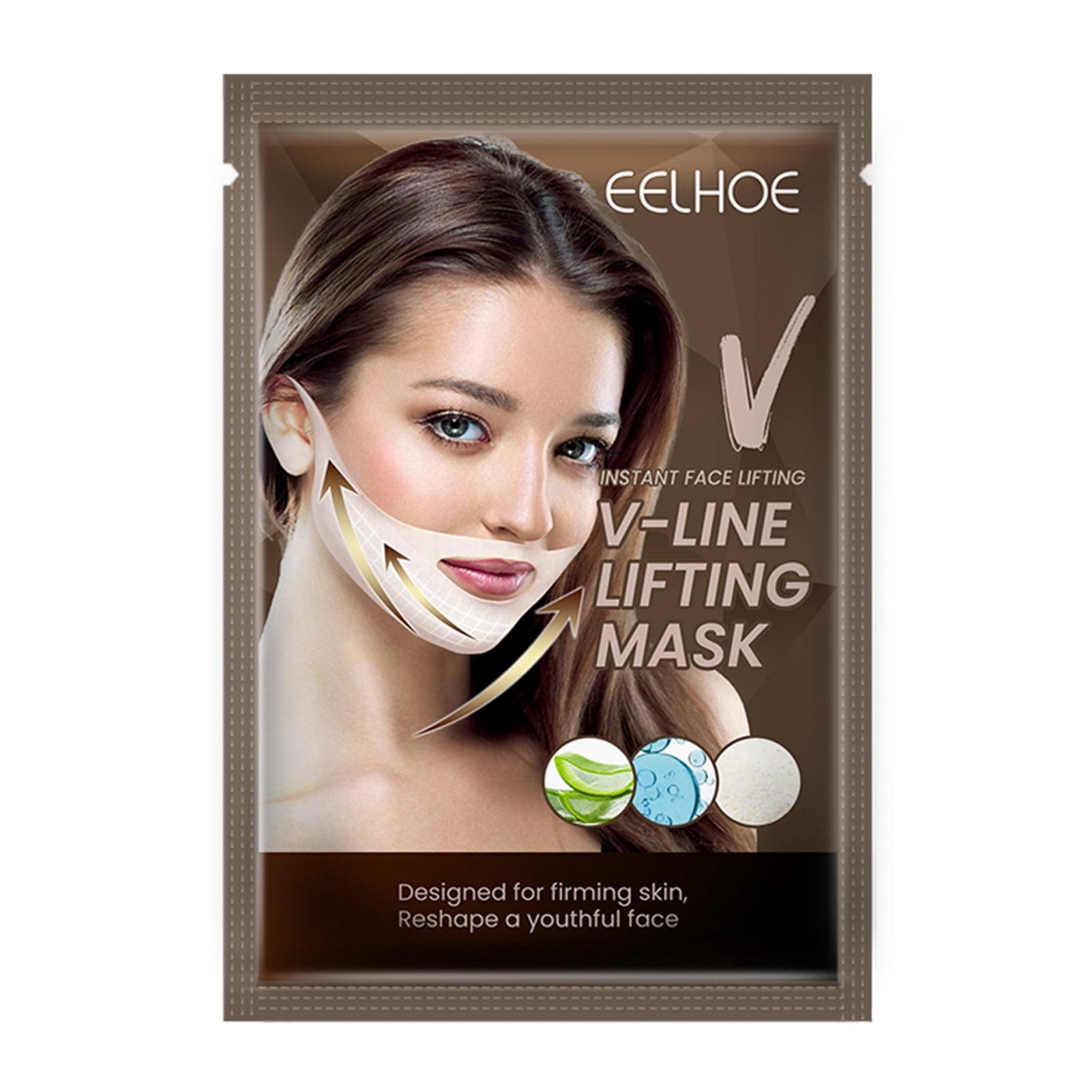 EELHOE 1 Pack Instant Face Lifting Vline Lifting Skinfriendly slip Reshape Face Tighten