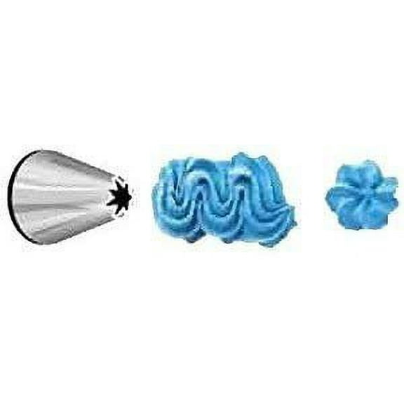 Ateco S/S Open Cut Star Decorating Pastry Tip #18S