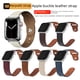 thumbnail image 1 of Adecuado para Apple iWatch, correa de cuero estilo retro de negocios con hebilla de Apple Watch, correa de reloj inteligente, 1 of 5