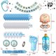 thumbnail image 2 of Baby Shower Decorations Boy, Baby Shower Blue Balloons Set, Baby Shower for Boy, Its a Boy Baby Shower Banners, 2 of 5