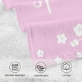 thumbnail image 4 of SKYSONIC 16"x28" Face Hand Towel Set, Hello Spring Cotton Washcloths, Quick-Dry Highly Absorbent Bath Towels 2 PCS for Bathroom Ktichen Travel SPA Gym, 4 of 7