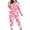 Pink 2, variant on cfhntfmh Women's Plus Size Pajama Sets Long Sleeve Top Long Pants Sleepwear Valentine's Day Pjs Sets Matching Sets
