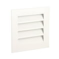 thumbnail image 2 of Waterproof Gable Vent, Easy To Install Electrostatic Spraying 9.8x9.8in  Grille Vent Strong Bearing  For Home, 2 of 8