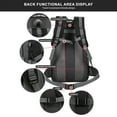 thumbnail image 6 of Sunshinehomely Camping Backpack 60L Large Capacity Hiking Backpack Waterproof Mountaineering Backpack Outdoor Sport Travel Daypack Backpacking Bag for Men Women, 6 of 9