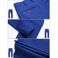 thumbnail image 5 of Pantalón casual delgado, cónico, elástico, azul, 36 W, 31 L, para hombre, 5 of 5
