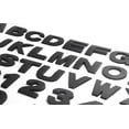 thumbnail image 3 of Pegatinas decorativas para coche, diseño de letras del alfabeto en 3D de 25 mm/45 mm, con emblema cromado, para decoración de coches, logotipos, accesorios para coches, 3 of 5
