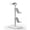 White, variant on 3-in-1 Headphone and Gaming Controller Stand for AirPods Max & Gamepad - Aluminum Alloy & Walnut Wood Desktop Display-White