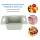 thumbnail image 4 of Cesta para Congelador horizontal, contenedores de almacenamiento universales para congelador con asa, organizador de almacenamiento un profundo, divisor de contenedores,, 4 of 7