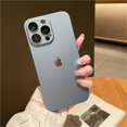 thumbnail image 1 of Funda Dura Mate Ultrafina De Alta Calidad Compatible Con iPhone 11 12 13 14 Pro Max 14 Plus Con Protector De Lente De Cámara, 1 of 4