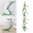thumbnail image 1 of 5.6ft De eucalitto Artificial Plantas De Imitación Decoración Colgante De Pared Para Yotijar Guirnalda hecha a mano de Eucalyptus, 1 of 10