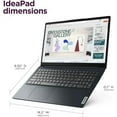 thumbnail image 6 of Lenovo IdeaPad Laptop, 15.6" FHD Touchscreen, 13th Gen Intel 10-Core i5-1335U, 24GB RAM, 2TB SSD, Intel Iris Xe Graphics, AI-Copilot, Wi-Fi 6, Windows 11 Home, Abyss Blue, 6 of 7