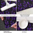thumbnail image 3 of Purple Butterfly Pattern Kitchen Rug Mat,Kitchen Runner Rugs Non Skid Washable,Decorative Kitchen Floor Mats for Kitchen,Sink,Laundry,17"X47", 3 of 5