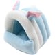 thumbnail image 1 of Winter Warm Hamster Bed - Plush Rodent Sleeping Tent Small Hamster House Hammock Toy Bed House, 1 of 5